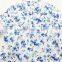 printed pajama set for women in flower slub fabric