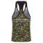 Top quality camo fitness tank top mens sports tank top