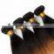 3 tone color ombre bundles 100% remy human hair extension