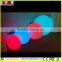 wedding used multicolor flashing LED ball and LED cube with remote control