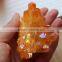 Rough Orange Quartz Crystal Angel Aura