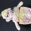 kitchen pocket with doll face cotton fabric for sundries