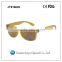 Yellow unisex fashion polycarbonate sunglasses