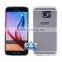 C&T Luxury Mirror Electroplating Soft Clear Gel Tpu Cases For Samsung Galaxy S7 Edge-Silver
