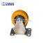 Factory supply 4 inches caster wheel, yellow small caster wheel