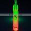 Hot sell solar glass bottle light green glass liquor bottle red glass liquor bottle