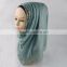 Wholesale muslim 100% cotton pashmina hijab shawl scarf with beautiful rivets