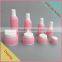 2016 new arrival pink decorative pump lotion bottles 30ml 80ml