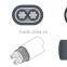 2x6mm2 Aluminum Alloy Concentric Cable Flat Concentric Conductor Power Cable