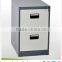 metal furniture powder coated metal 2 drawer cabinet