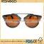 Handmade wooden Sunglasses Polarized metal leg sun shade Glasses Eyewear Man Women New