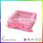 New Style Paper Gift Pull folding Packaging Box with Transparent PVC Window