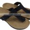 Simple style wedge heel cork sandals women flip flops style cork sandals