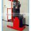 Industrial 1000kg electric order picker with safty belt