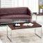 Modern furniture genuine leather office sofa