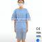 Hospital fabric to patient maternity hospital gown