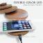 Newest Style Wooden Bamboo QI Wireless Charger Receiver For Galaxy S5 Mini Size.