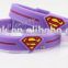 fashion superman silicon energy power bracelet