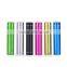 Colorful cylinder style portable charger power bank 2600mah, mobile power custom