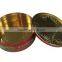 round nut tin box food metal boxes wholesale