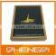 High quality customized made-in-china PU leather box gift box with acrylic logo