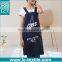 Restaurant Bar Uniforms Oem Apron for Korean Market Promotional