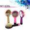 MY GIRL new personalize hair brush hot sale professional hair brush with mirror