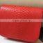 Best selling New design women python snake skin leather shoulder bags