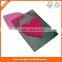 Die-cut green transparent star writing notepad, Die-cut star sticky memo pad