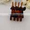 12 Pcs 1.1" Long Black brown Plastic Mini Hairpin 10 Claws Hair Clip Clamp for Ladies