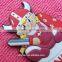 3D silicone cartoon mermaid souvenir gifts design