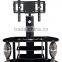 model glass led tv stands