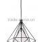 Manufacturer's metal pendant light diamond shape pendant lamp