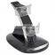 Portable Blue LED Dual Charger 2in1 Power Station And Storage Stand With Double USB Port For PS3 Controllers