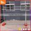 100sets MOQ for galvanized tube construction australia temporary fence