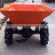 4 wheel dump garden cart