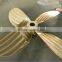 China 4 blade type marine ship/boat bronze propeller