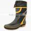 different color available industry and mining men cheap rubber working boot with cuff