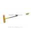 Window Cleaner With rubber squeegee head and microfiber mop cloth with SS pole