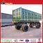 China cheap price special trailer tractor towing transportation trailer box drawbar semi trailer