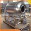 Stainless steel vacuum tumbler for meat processing