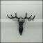 resin decorative wall hanging deer head hooks