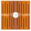 FO-9T03 Square Corten Steel Tree Perforated Strainer, Tree Pool Cover