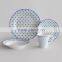 2017 factory promotional europe style 16pcs porcelain dinner set