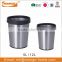 Hot Sale Novelty Open Top Stainless Steel Trash Can
