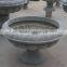 Fiberglass planter flowerpot