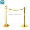 Rope crowd control barrier museum exhibition barrier stanchion
