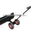 Flexible Aluminum snow shovel with wheel
