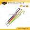 Fashion promotion polyester thin lanyard with string