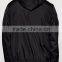 TKA1411 wholesale black color mens nylon pullover jacket